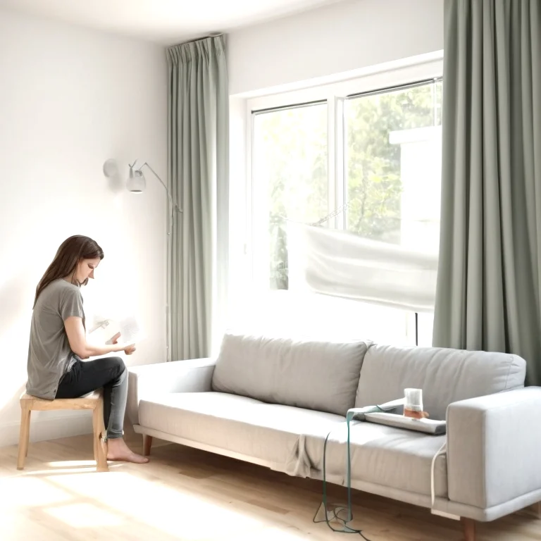 Sprachbefehl für Vorhänge